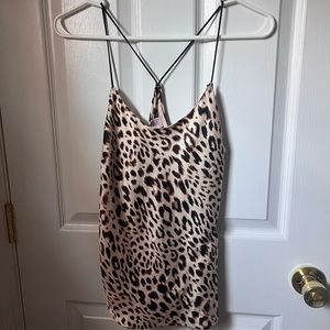 Victoria’s Secret sexy cheetah print shirt